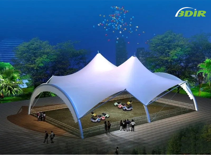 What are the Advantages of Tensile Fabric Structures Over Traditional Buildings?