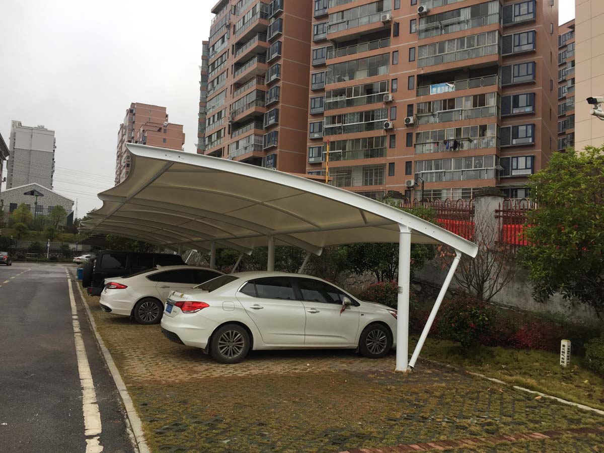 Cantilever Car Parking Sheds Structures Suppliers - Single Bay Design