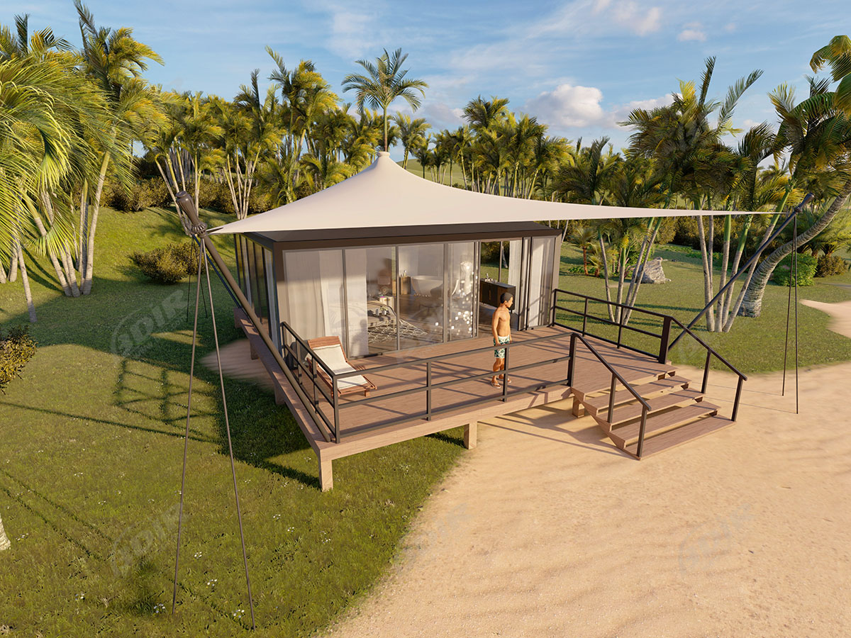 Ekolojik Glamping Çadırı Villası | Lüks Ev Köyleri Resort - Tasarım & Üretici