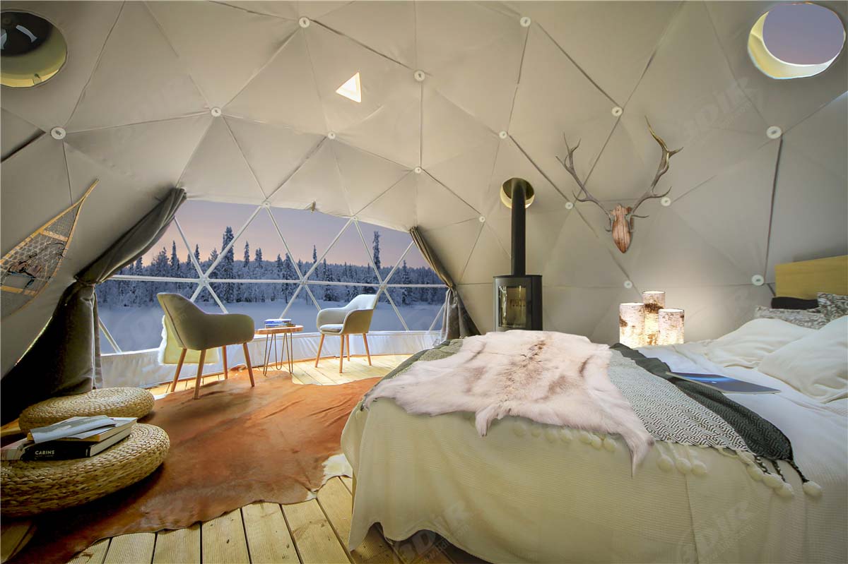 Geodätische Kuppeln Pods Zelt | Glamping Pods | PVC Dome Kits - Design & Fertigung