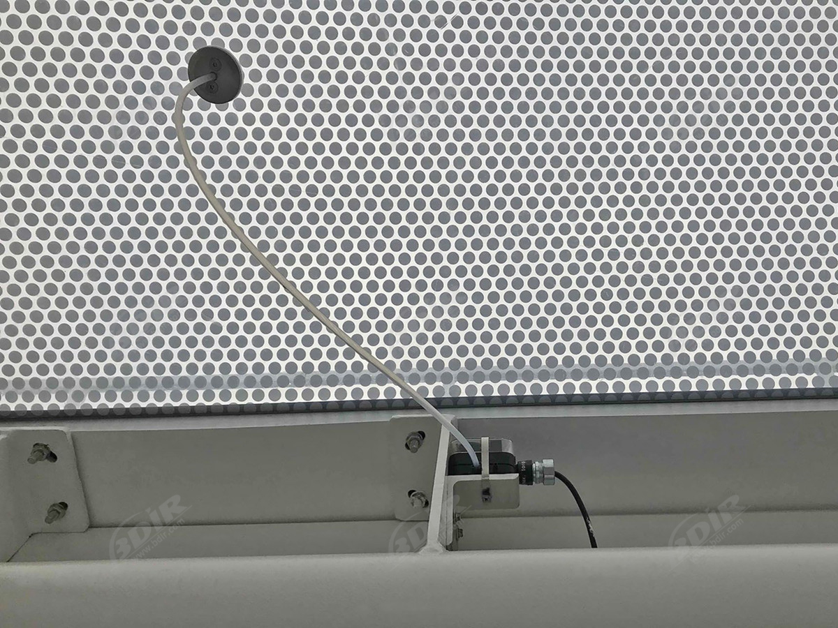 Bedruckte Silberne Muster ETFE Fluorpolymerfolien Luftkissen für Kommerzielle Abdeckungen, Stadiondach