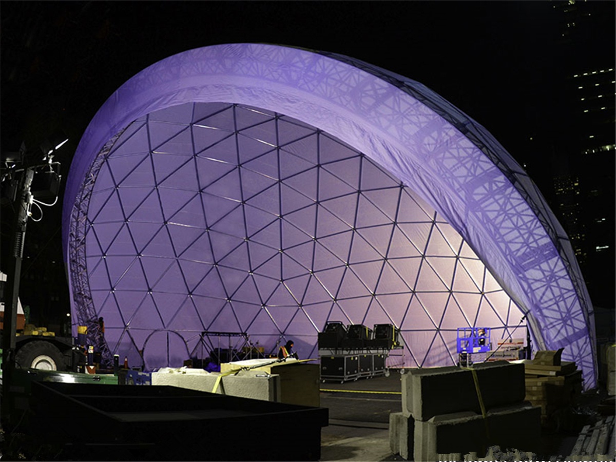 Концерт Купол | Фестивальные сооружения | Музыкальное событие купол - Дизайн и поставщик