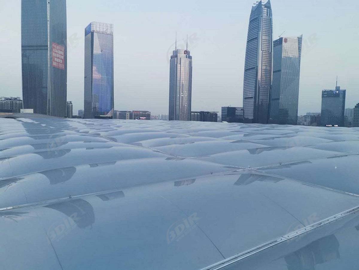 Воздушная подушка с мембранной структурой из ETFE в городе Дунгуань