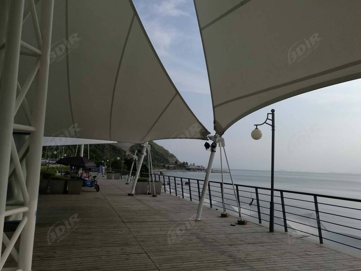 خليج Sunliao الترفيه & المناظر الطبيعية بلازا الشد هيكل البحر - هويتشو ، الصين