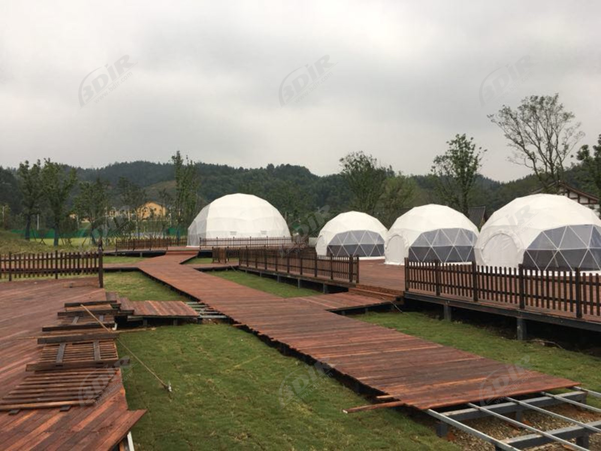 Kuppelförmige Außengebäude | Camping Bubble Zelt - Hunan, China