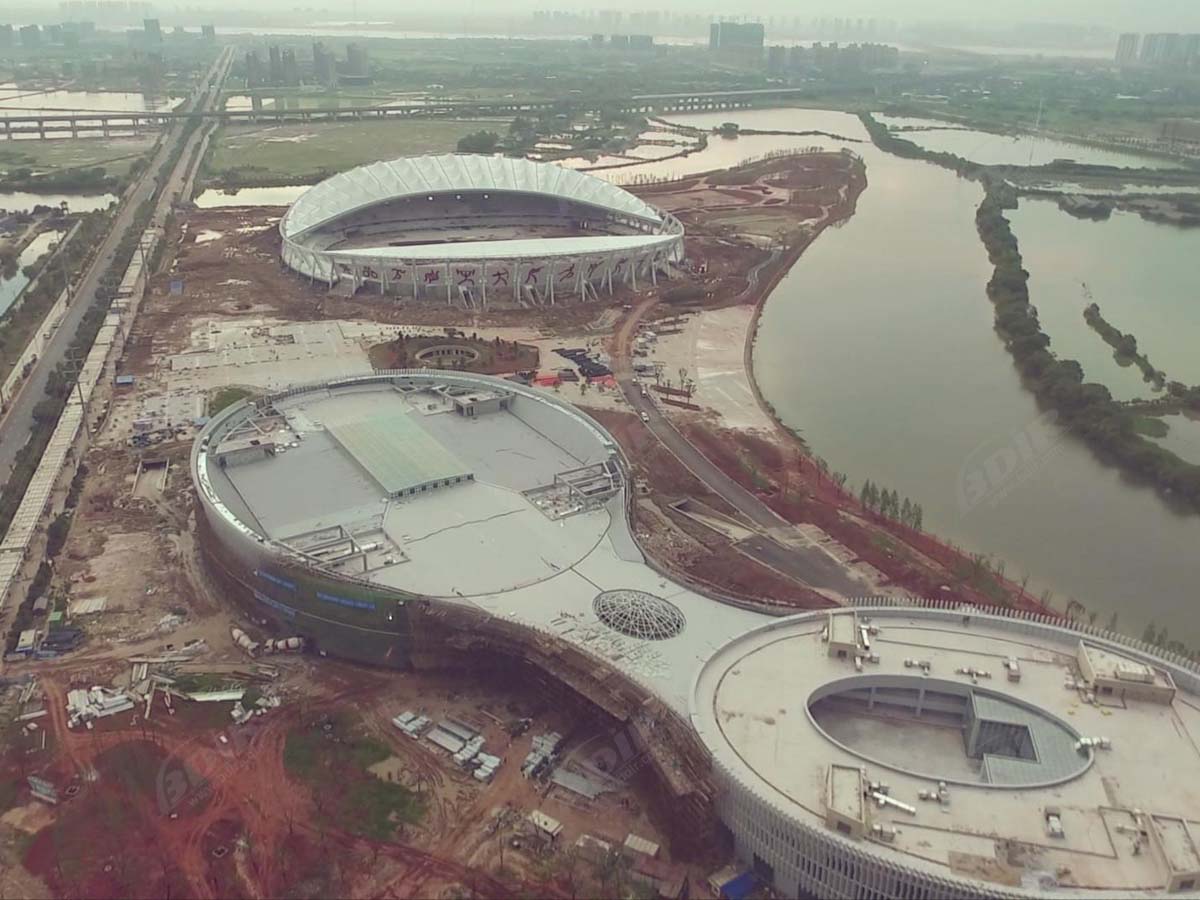 Estructura Extensible para Gimnasio y Estadio de Fútbol - Nanchang Centro de Deportes