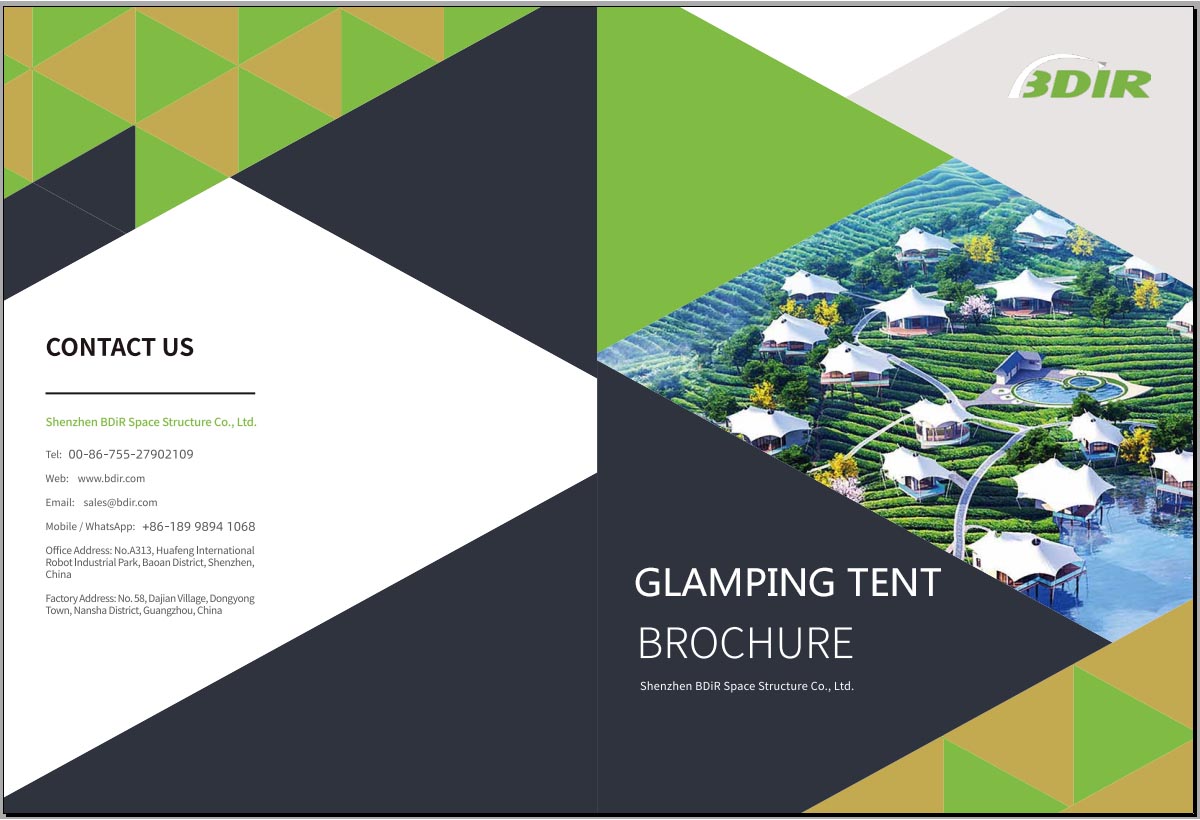 Catalogue BDiR - Tente Glamping