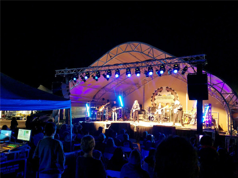 Tension Membrane Structure of Stage Cover