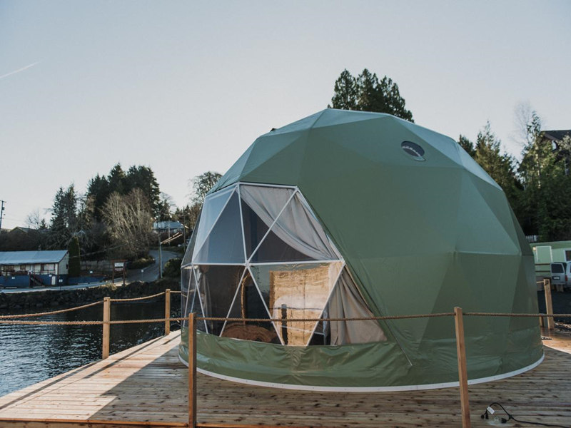 Praten tegen pantoffel Bully Weishui Auto-Camping Ground, Speciale Ervaring Met Glamping-Tenten