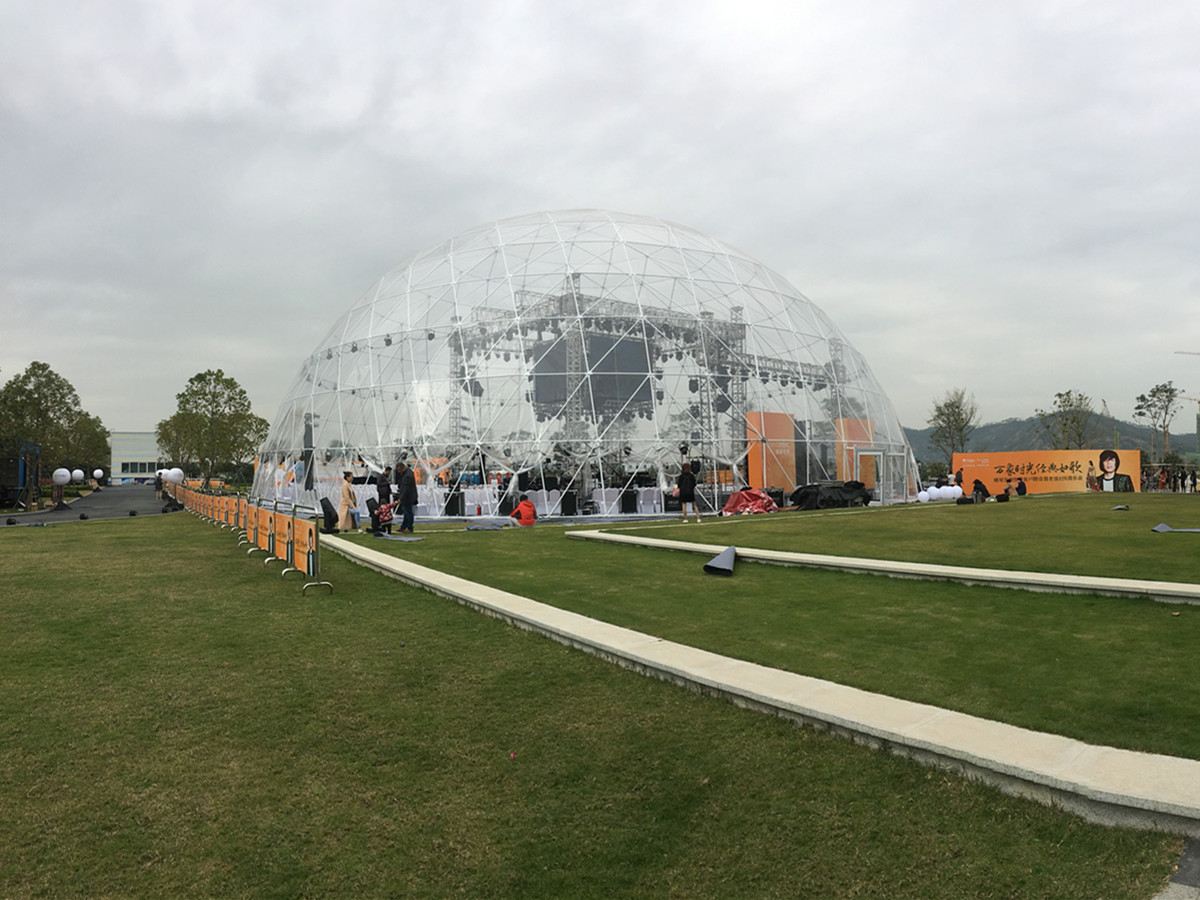 35M Commercial Event Tent Structure | Outdoor Dome Concerts - Zhuhai, China