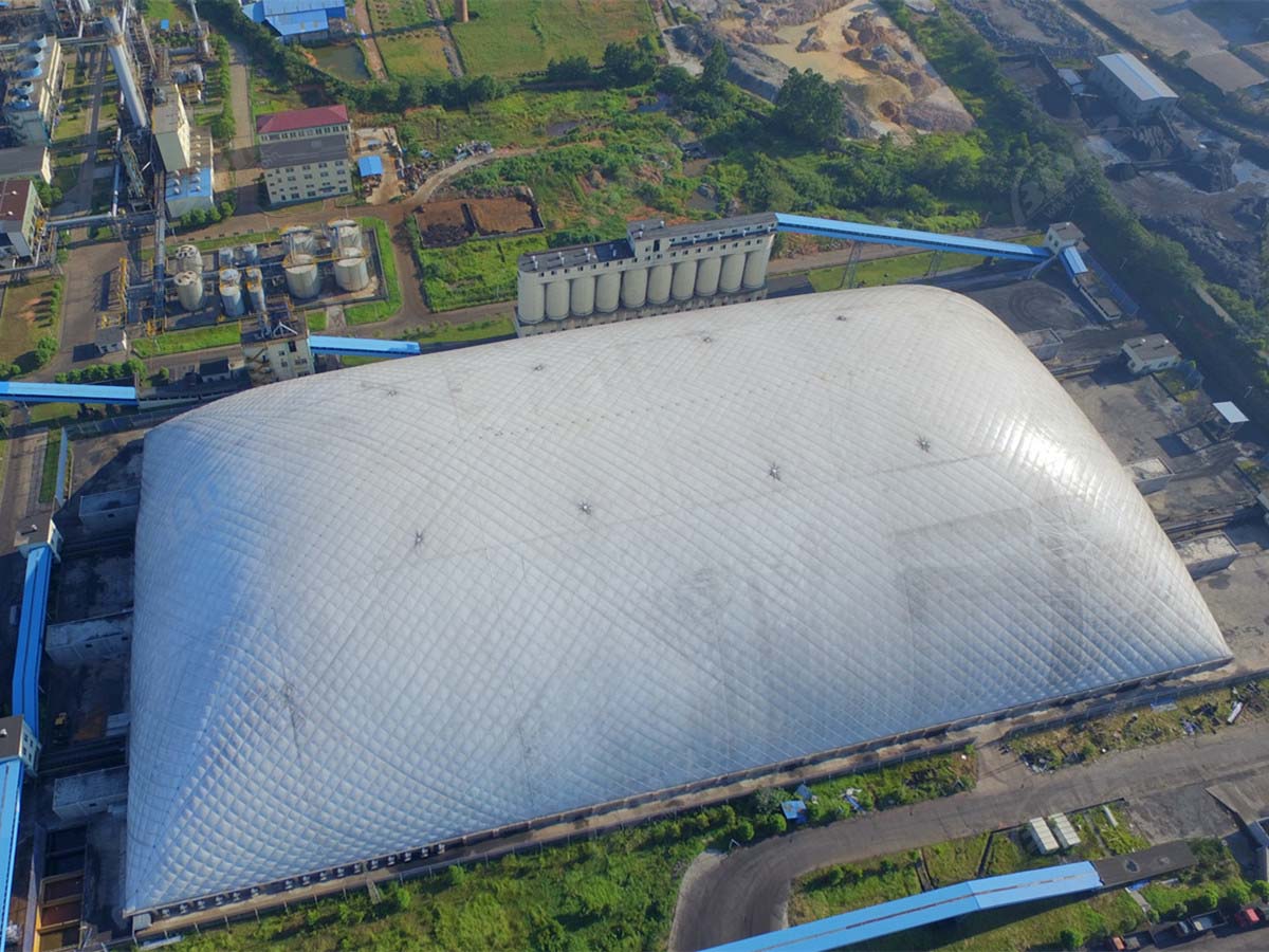 Tenda & Per Cupole Ad Aria per Impianti Industriali E di Magazzino - Palazzi Trasparenti