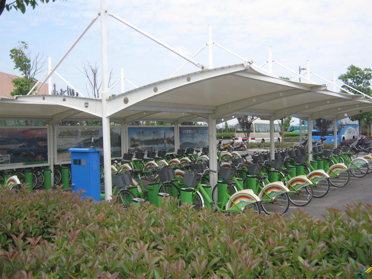 Fahrrad-Parkhaus Anpassen - am Besten Fahrrad Schatten, Unterstände, Vordächer