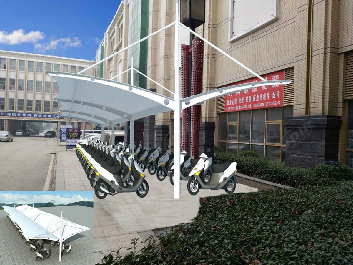 Personalizza Il Parcheggio per Biciclette - Il Miglior Parasole per Biciclette, Rifugi, Tettoie