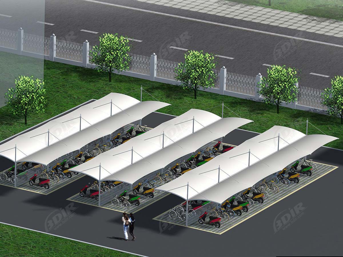 Personalizar el Cobertizo de Estacionamiento de Bicicletas - la Mejor Sombra para Bicicletas, Refugios, Toldos