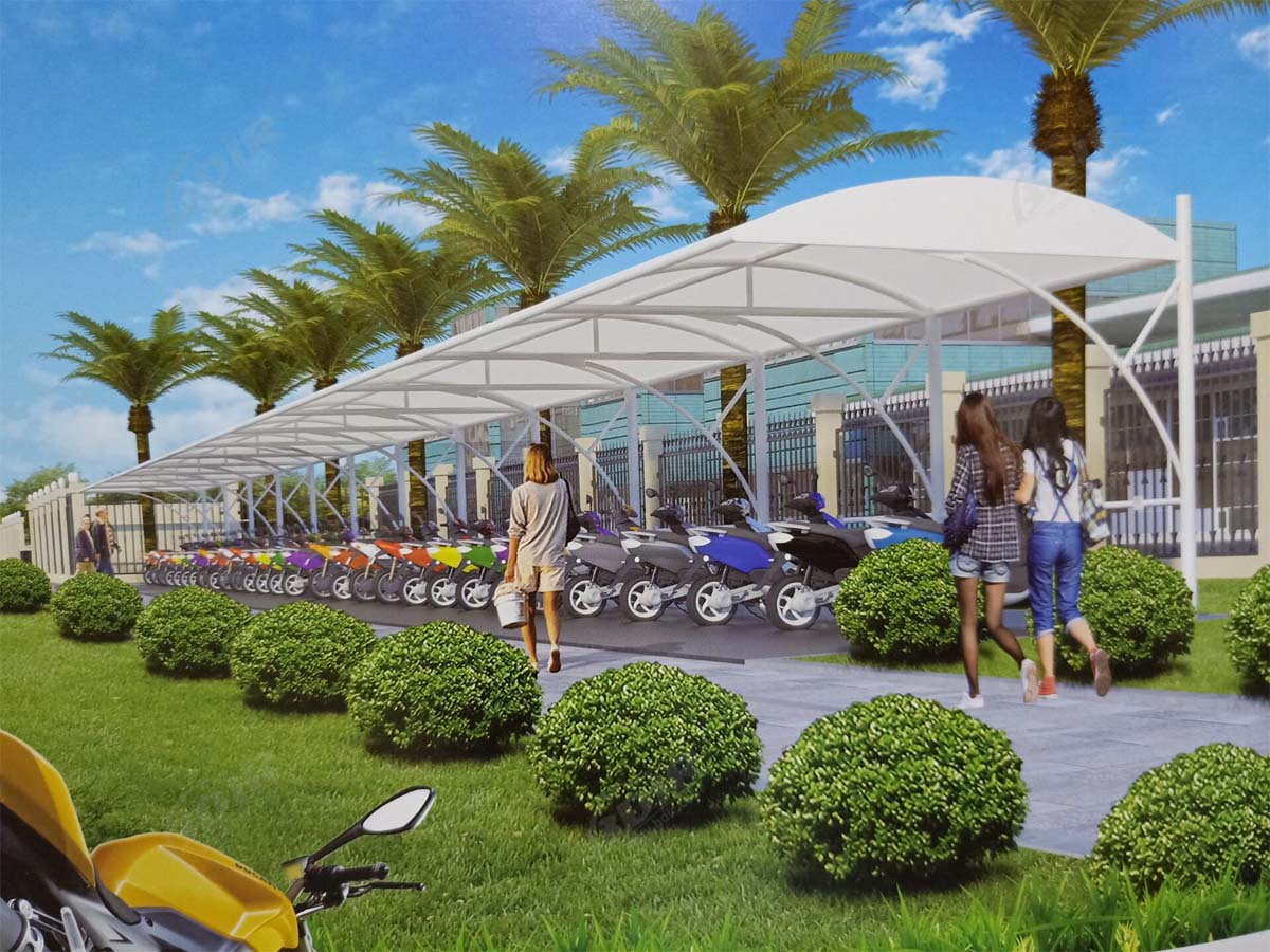 Customize Bicycle Parking Shade - Best Bike Shade, Shelters, Canopies