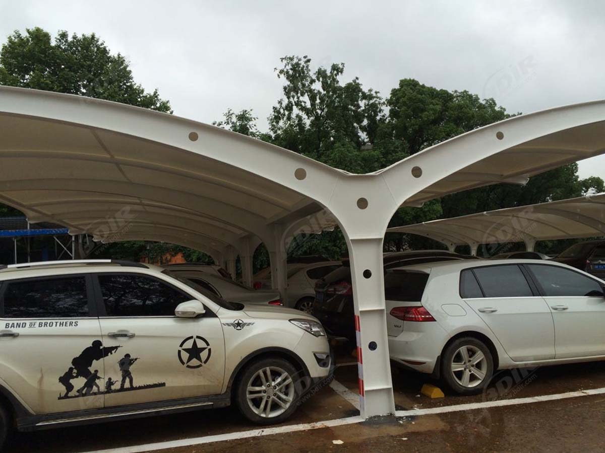 Cantilever Car Parking Cover Structures Suppliers - Double Bay Design