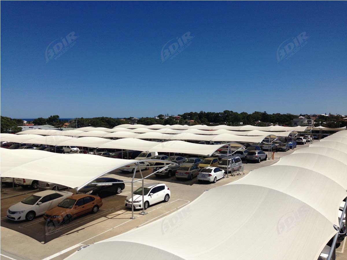Cantilever Car Parking Cover Structures Suppliers - Double Bay Design