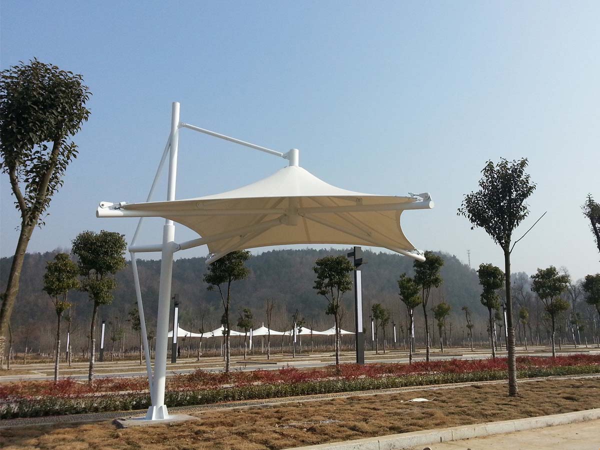 China Cantilever Shape Small Tensile Structure proveedor Cantilever Shape Small Tensile Structure