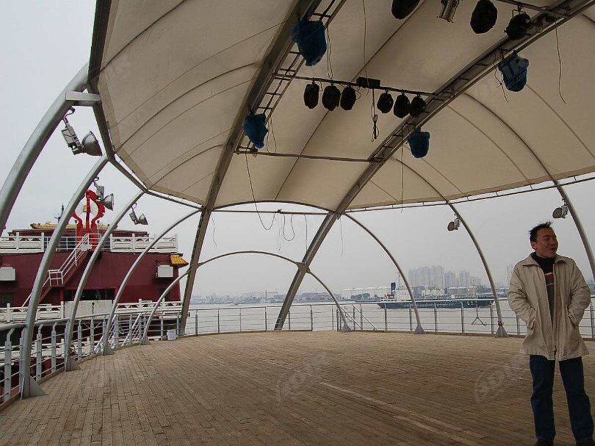 Customize Fabric Tensile Structures for Cruises, Ferry, Passenger Ship