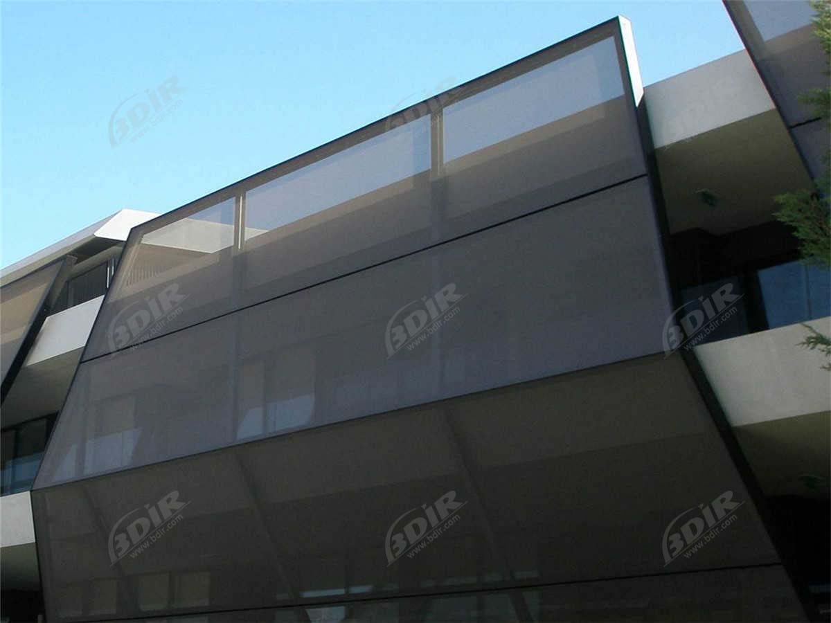 Maßgeschneiderte Vorhangfassaden Für den Außenbereich des Stadions Und Anbieter von Lichtdurchlässigen PTFE-Membranen