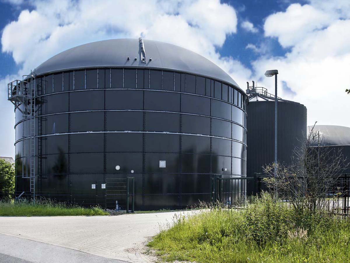 Tensostrutture a Cupola per Biogas e Copertura di Stoccaggio Dell'Acqua, Tetto, Tettoia
