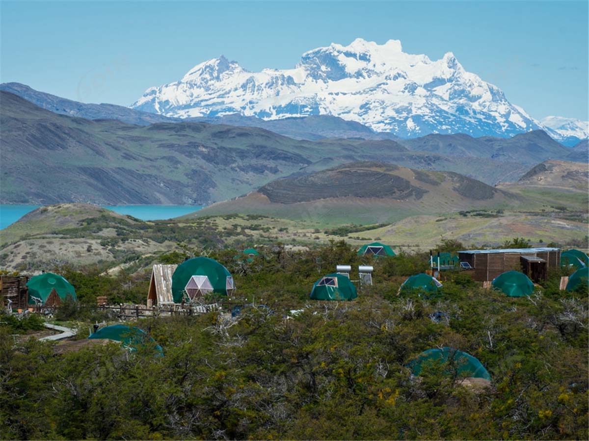 Umweltfreundliche Kuppelzelte Hotel | Patagonien Nachhaltige Camping Domes Resort