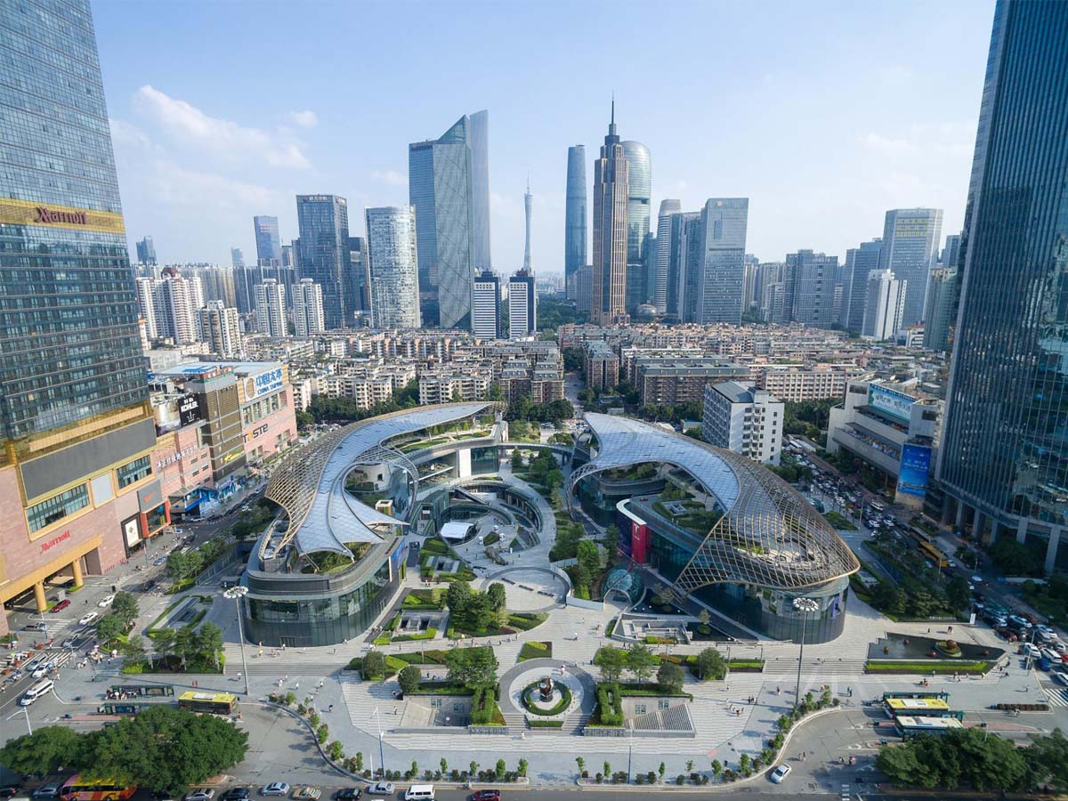 China ETFE Roof Tensile Structures for Commercial plaza, Shopping Center fornecedor ETFE Roof Tensile Structures for Commercial plaza, Shopping Center