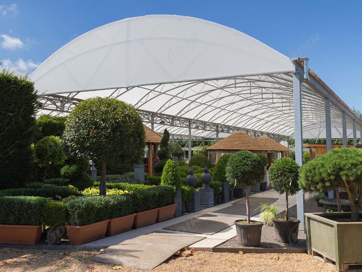 Estructura de Tela Extensible ETFE para Horticultura, Jardín Botánico, Arboretoreto