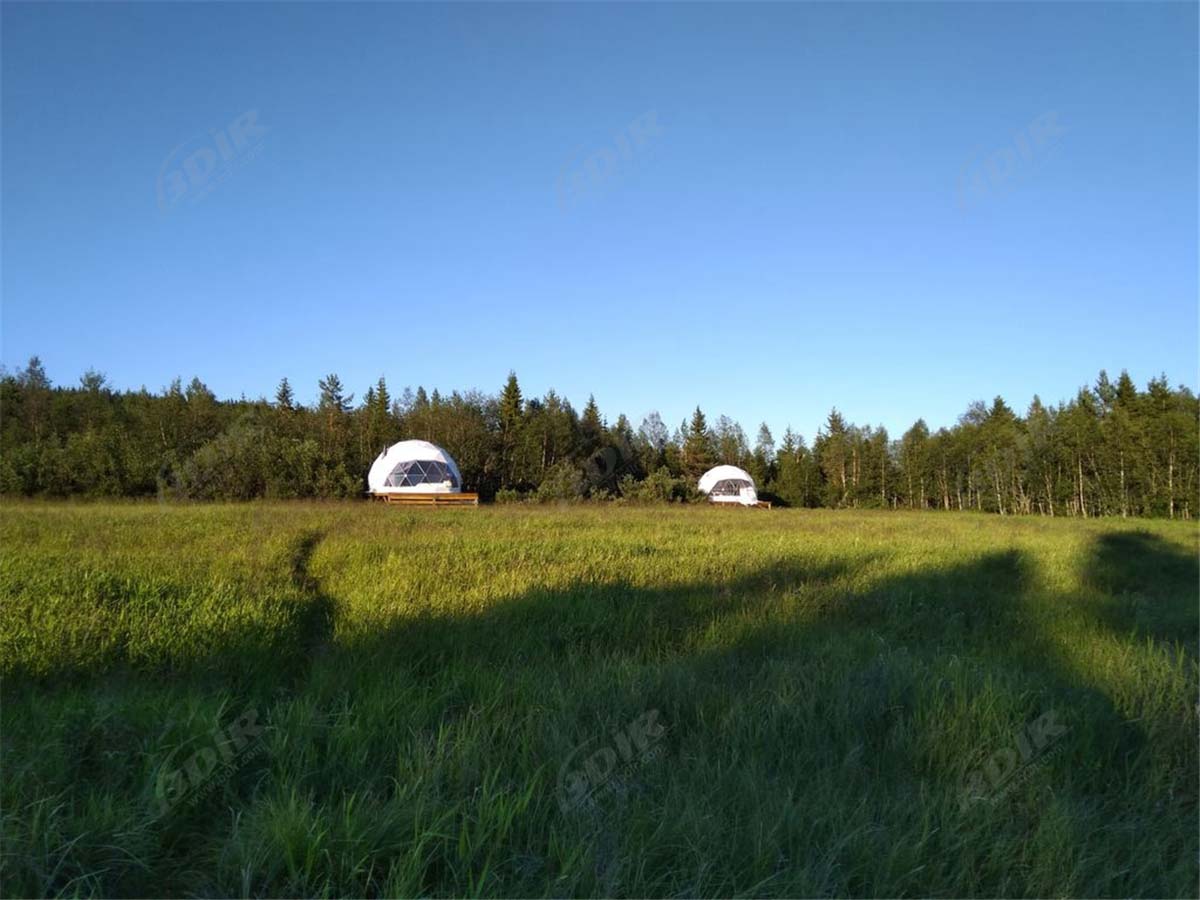 Experience Luxury & Nature Accommodation in Eco Friendly Glamping Dome Cabins