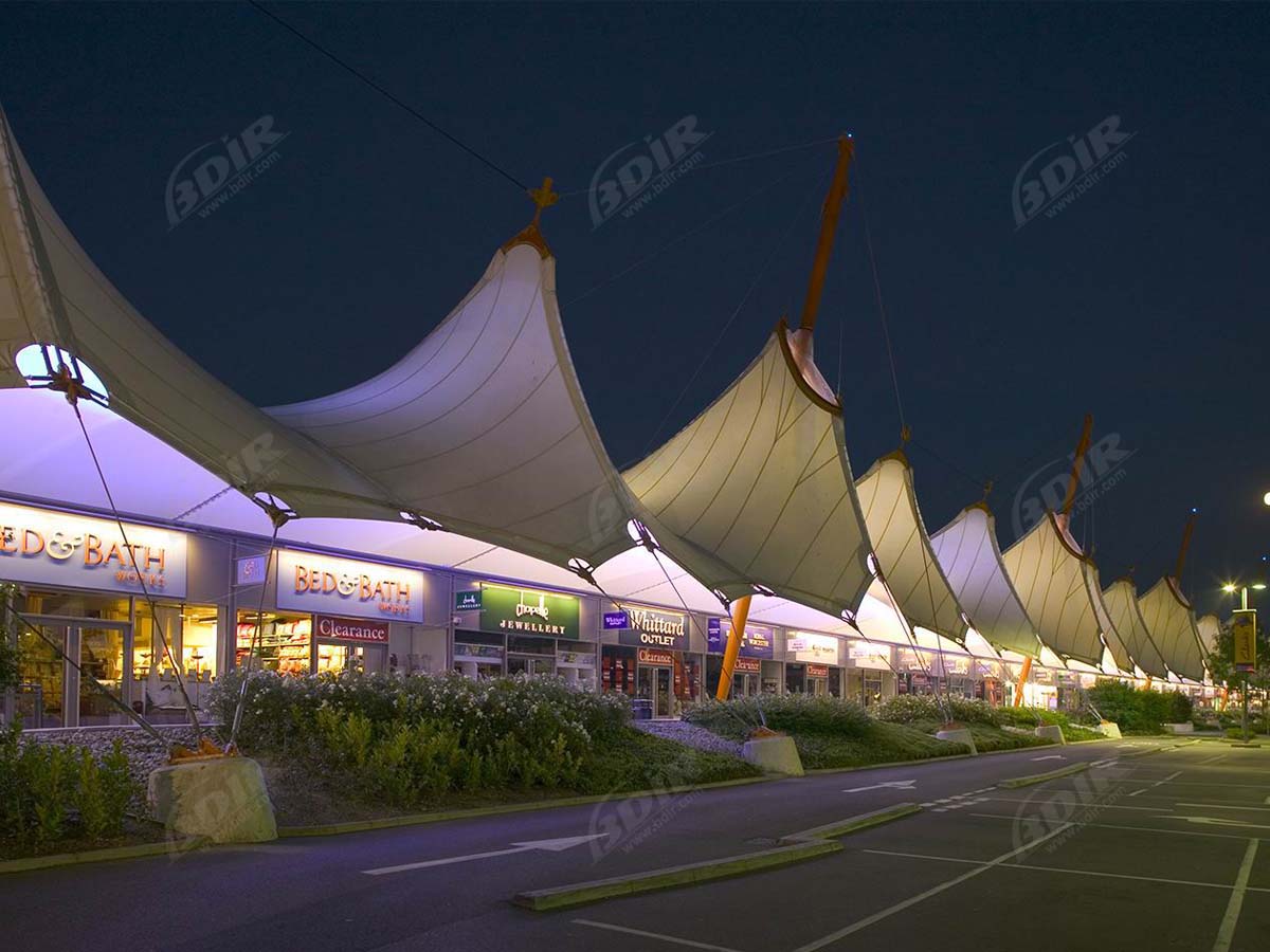 Famous PTFE Tensile Structures Around the World