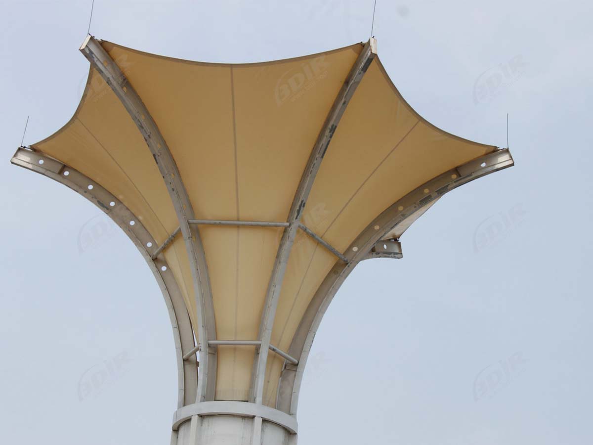 Gazebo Tension Structures Strablesures - Tensile Structures Tower