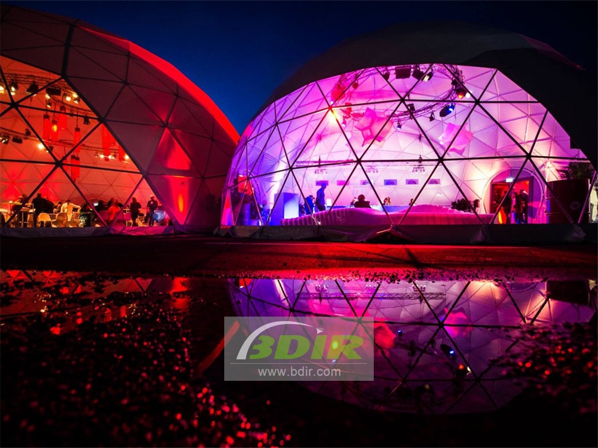 Kubah Pernikahan Geodesik | Tenda Pesta Dome | Tenda Kubah Festival