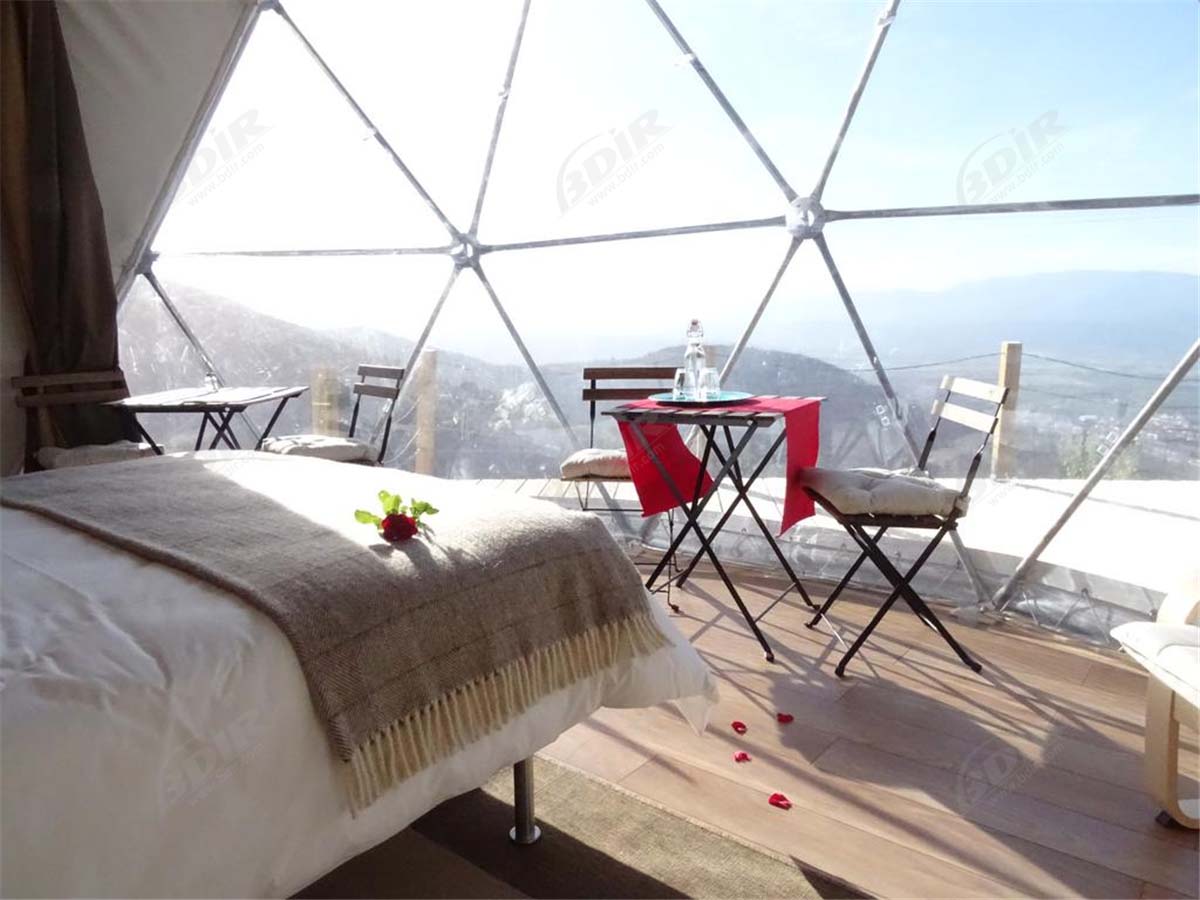 Палатка "Светящиеся купола" | Роскошные Дома для Кемпинга Купол - Португалия