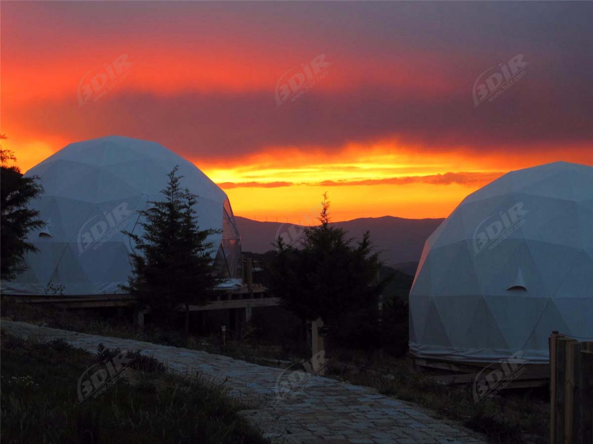 خيمة القباب المتوهجة | منازل فاخرة لقبة التخييم - البرتغال