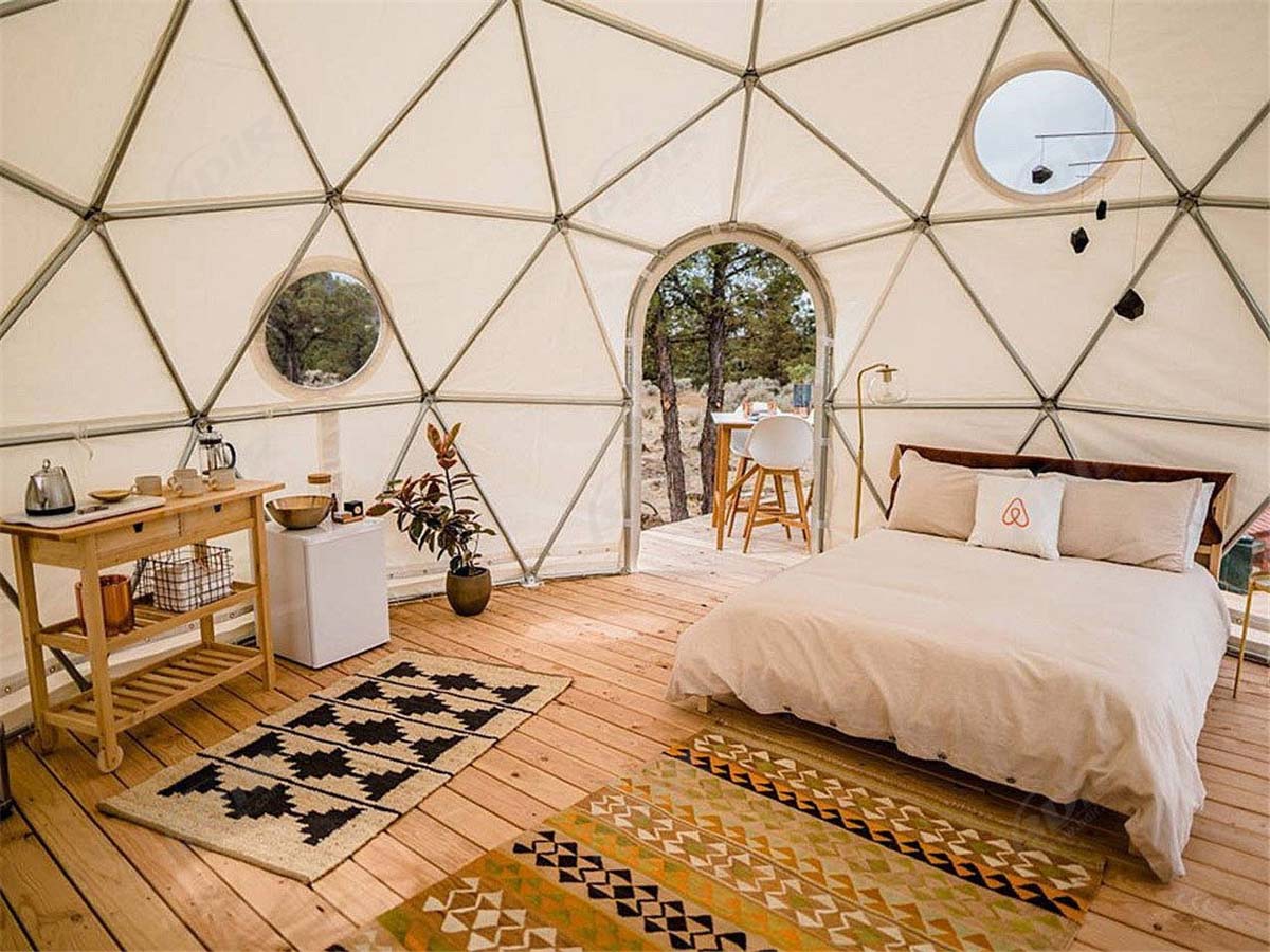 Glamping Geodesic Dome for Outdoor Stargazing Dome Tent Design & Supplier