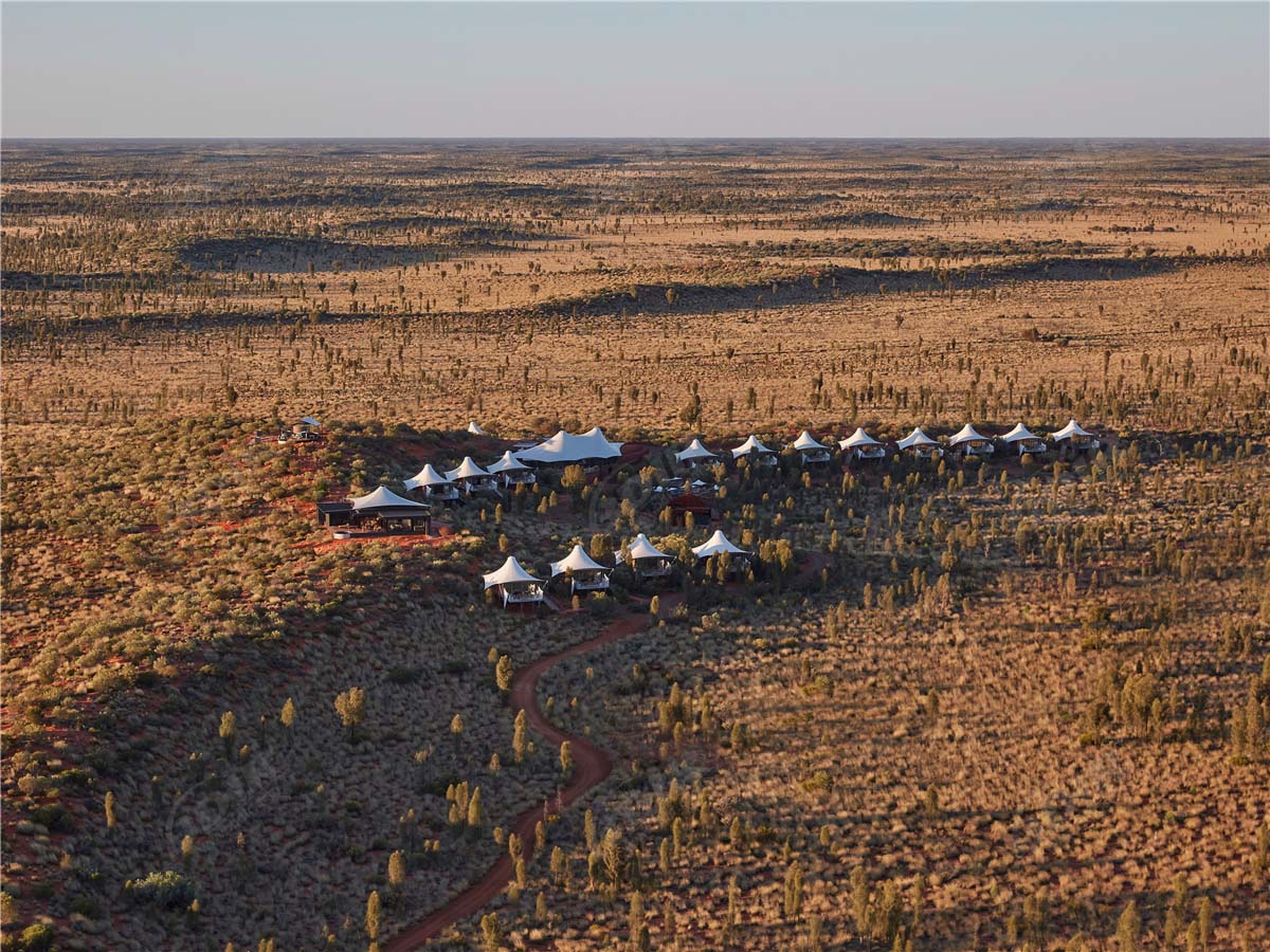 النزل خيمة خيمة | موقع التخييم الصحراء الفاخرة - أستراليا