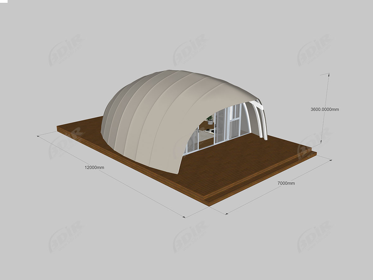 Cabines de Tente Glamping & Cabines Préfabriquées Écologiques pour Campings Écotouristiques