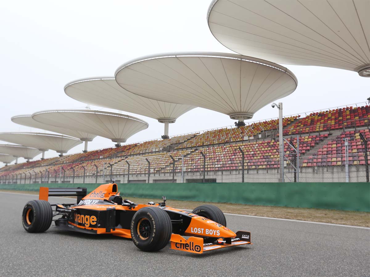 Grandstand Roofing Tensile Structures for F1 Race Track, Formula 1 Circuit