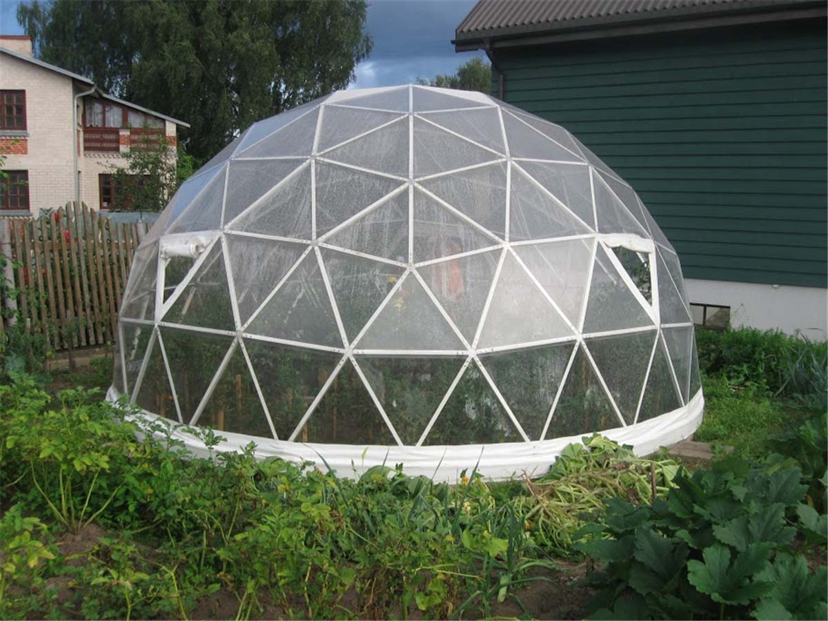Glass Greenhouse Dome At Seth Darcy irvine Blog