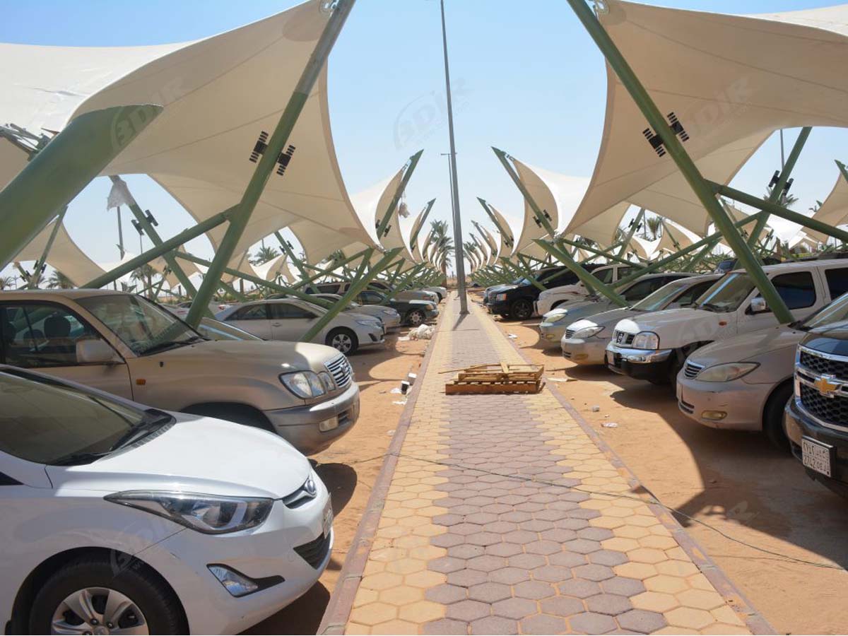 Hypar Type Car Parking Shades - Hypar Design Car Parking Shelter