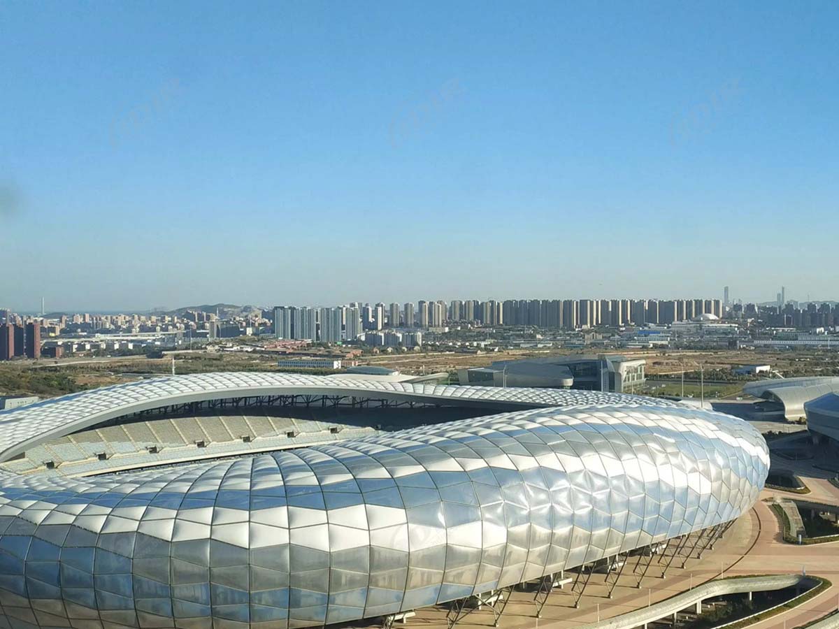 Atap Film ETFE Ringan & Fasad Untuk Stadion Sepak Bola & Olimpiade