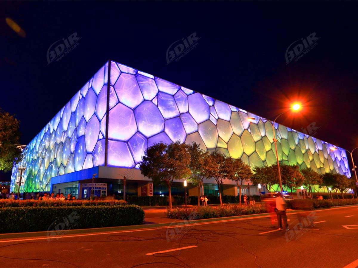 Leichtes ETFE Filmdach & Fassade Für Fußball & Olympisches Stadion