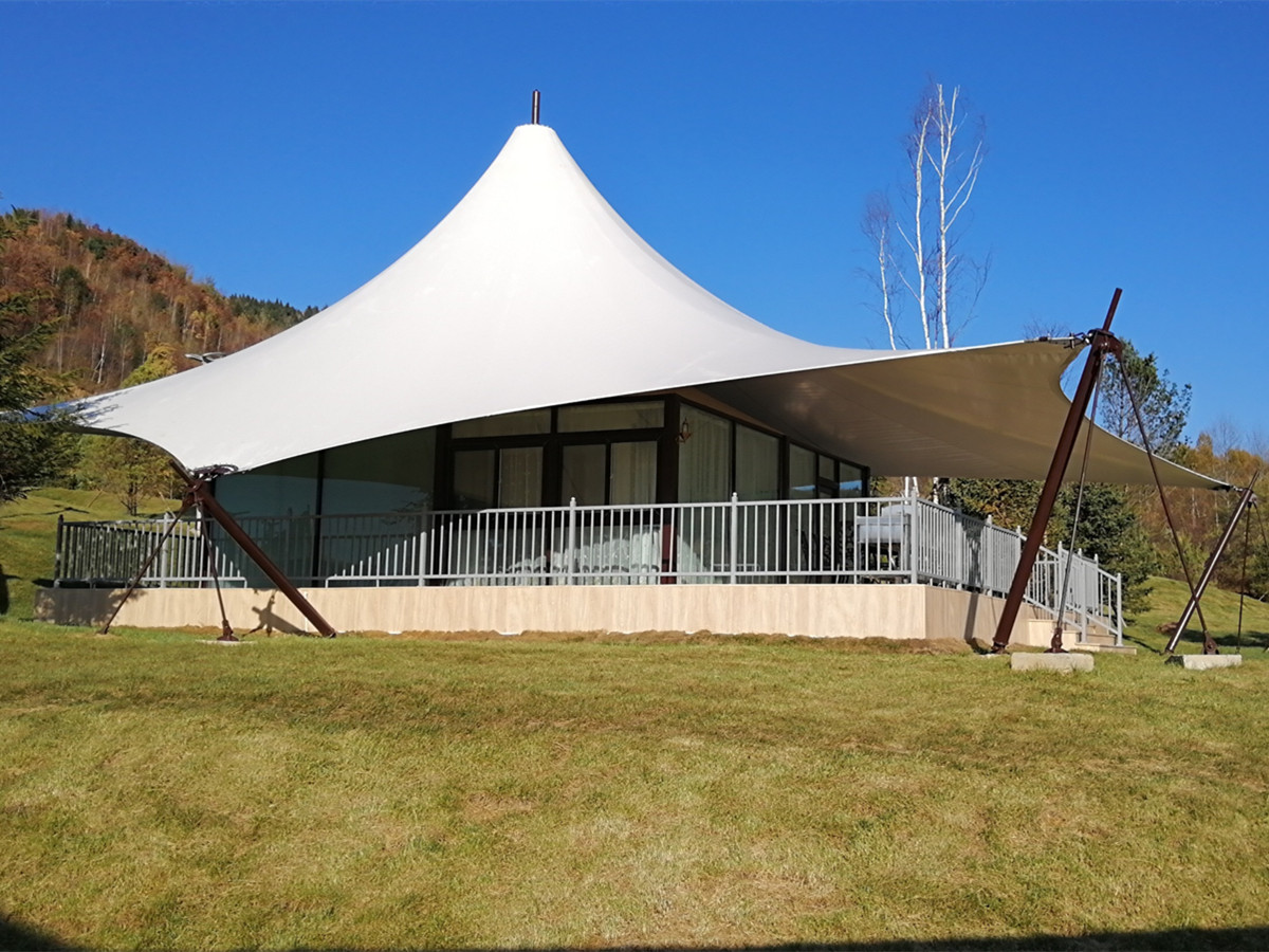 Tentes de Camping de Maisons Minuscules D"Arrière-Cour de Luxe et Hébergement en Lodge Écologique - Yichun, Chine