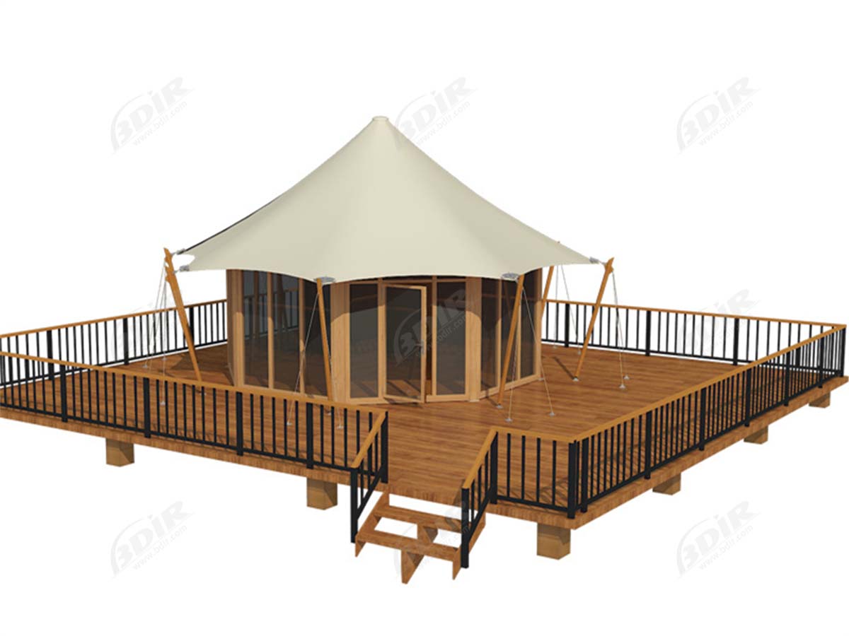 Luxury Family Eco Tent Structures for Conserve Turtle World Resort
