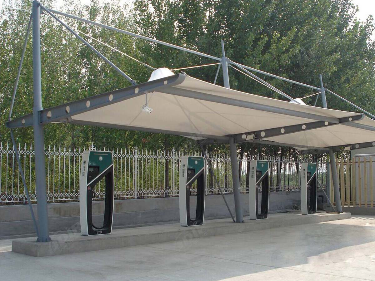 New Energy Vehicles Charging Station Canopy, Electric Vehicle Charging Stations Roof