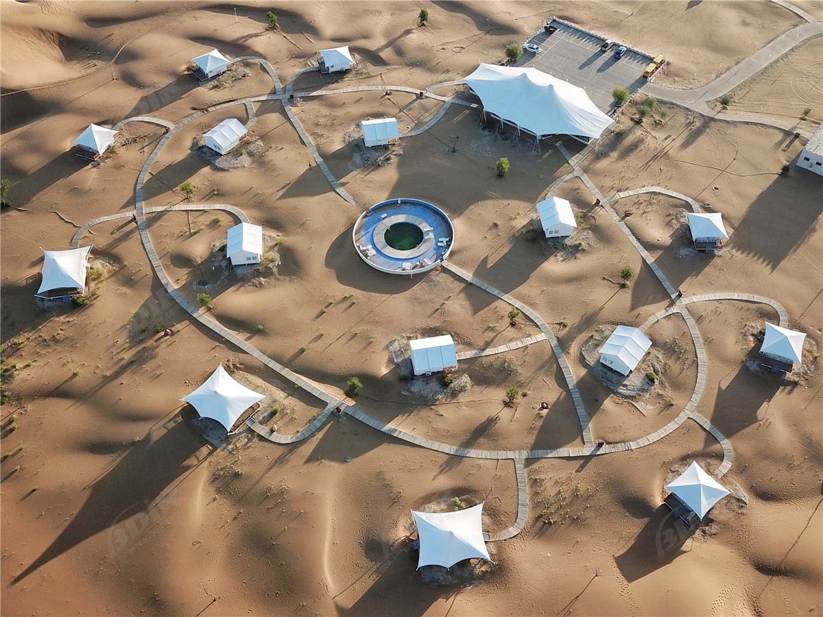 Hotel Tenda a Cinque Stelle, Resort per Tende da Campeggio Nel Deserto - Oman Desert Nights Camp