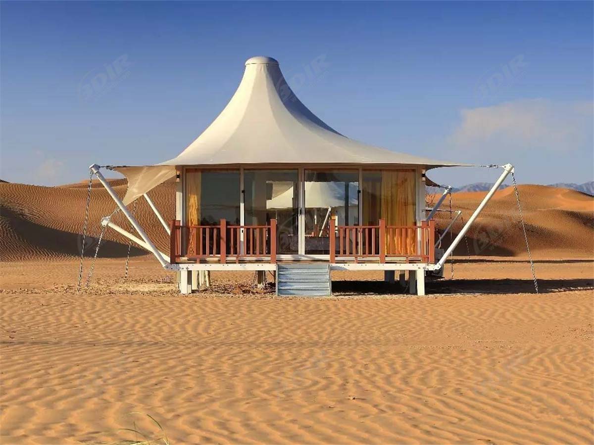 Vijfsterren Tenthotel, Woestijncamping Tentresort - Oman Desert Nights Camp