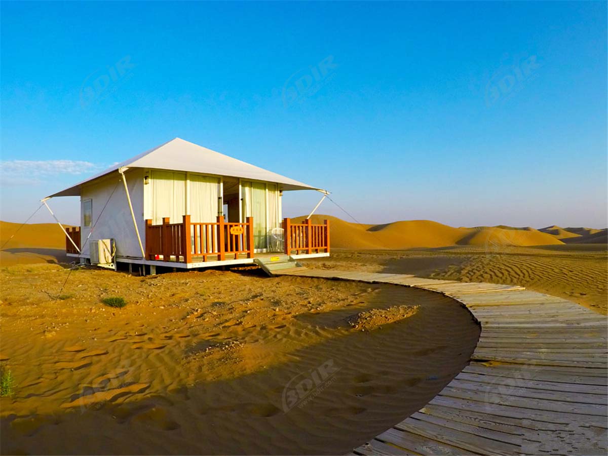 Fünf-Sterne-Zelthotel, Desert Camping Zelt Resort - Oman Desert Nights Camp