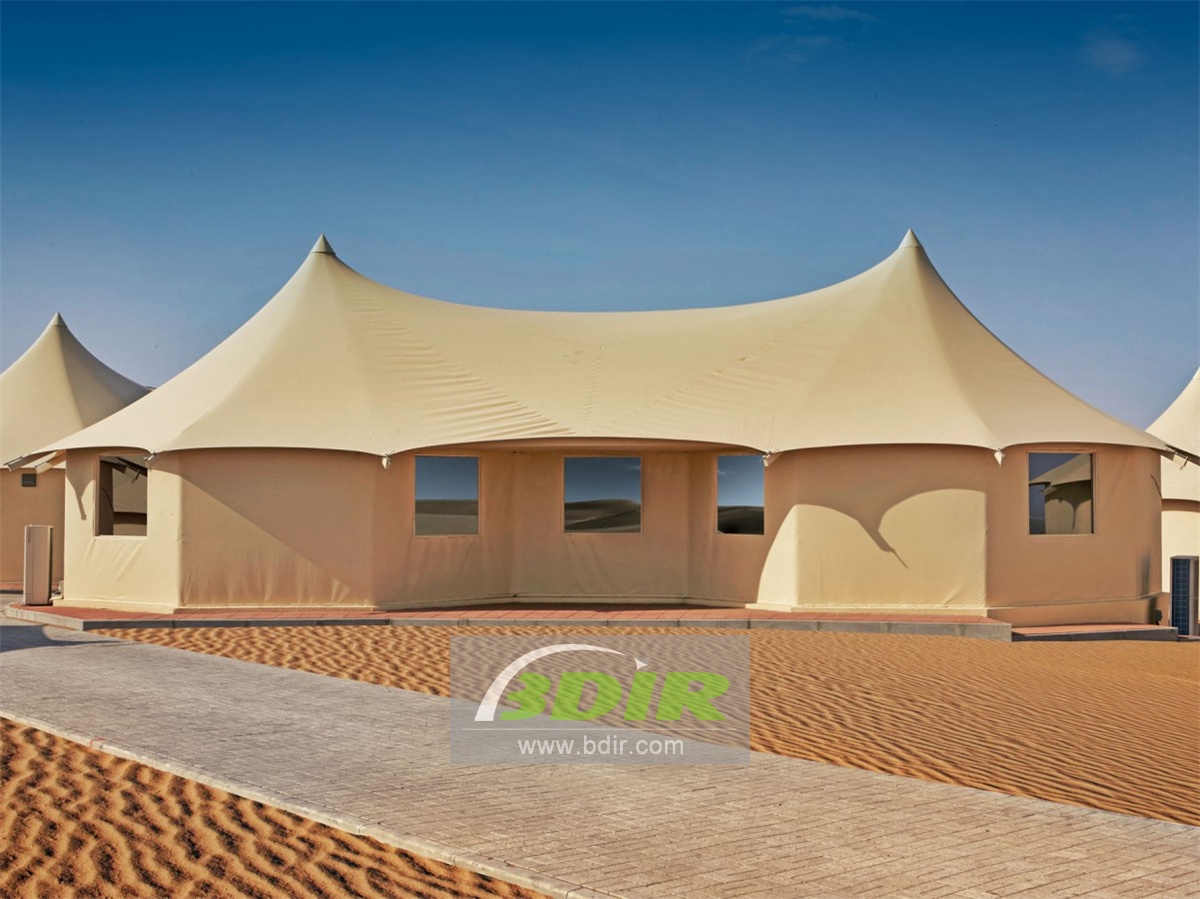 Hotel de Cinco Estrellas en Tiendas, Complejo de Tiendas ee Campaña en el Desierto - Oman Desert Nights Camp