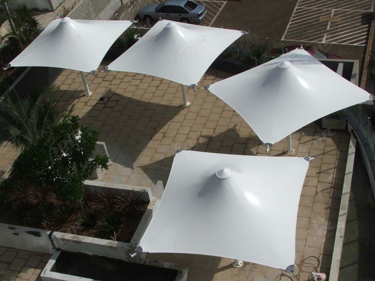 Outdoor Umbrella Tensile Structure - Shades, Sails, Canopies And Awnings